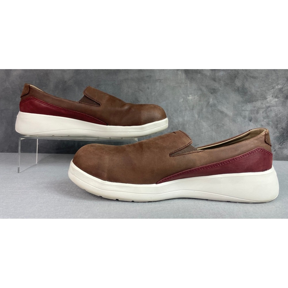 Red Wing 2033 Women's Cross Lite Slip-On Safety Toe Work Shoes Red Size 8.5